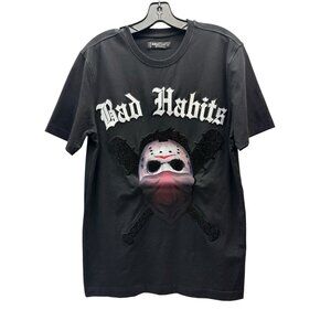 Roku Studio Ninja Bad Habits Size M Black Shirt Streetwear NWOT